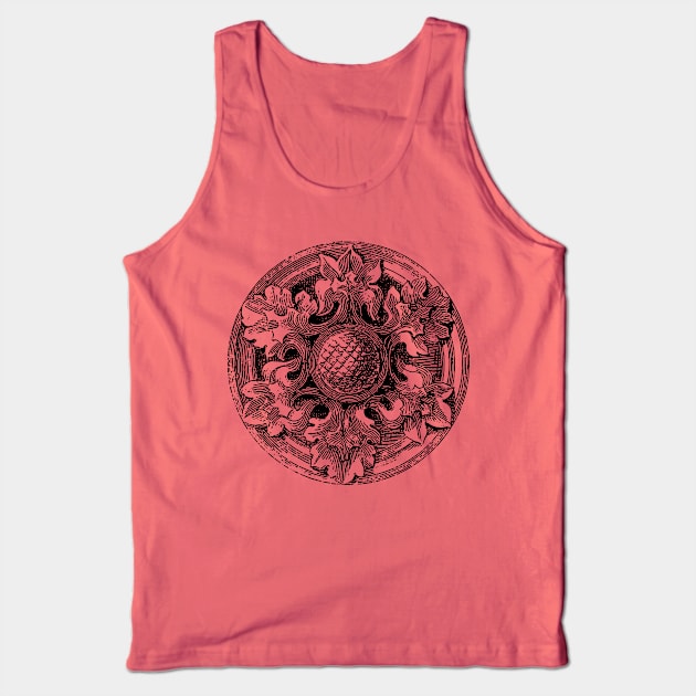 Nature Medallion Design Tank Top by penandinkdesign@hotmail.com